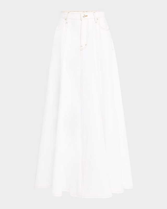 CH x FRAME The Denim Ball Skirt